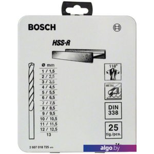 Набор оснастки Bosch 2607018725 25 предметов