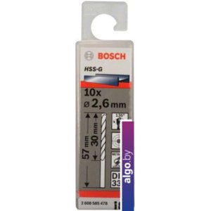 Набор оснастки Bosch 2608585478 (10 предметов)