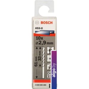 Набор оснастки Bosch 2608585480 (10 предметов)