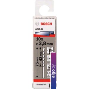 Набор оснастки Bosch 2608585484 (10 предметов)