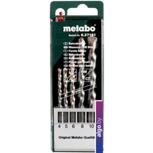 Набор оснастки Metabo 627181000 (5 предметов)