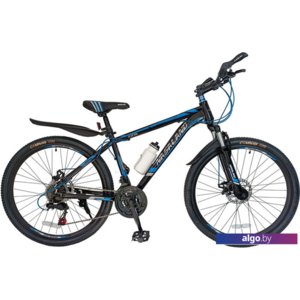 Велосипед Nasaland 6123M 26 р.16 2021 (черный/синий)