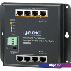 Настраиваемый коммутатор PLANET WGS-804HPT