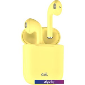 Наушники GAL TW-3500 (желтый)