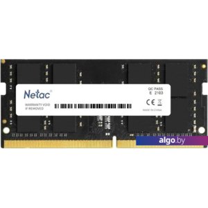 Оперативная память Netac Basic 8ГБ DDR5 4800 МГц NTBSD5N48SP-08