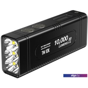 Фонарь Nitecore TM10K (черный)