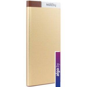 Портативное зарядное устройство Nobby Metallic 032-001 (золотистый)