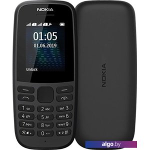 Мобильный телефон Nokia 105 (2019) Single SIM (черный)