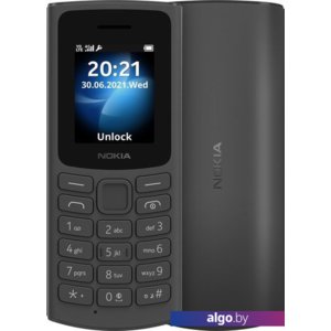 Мобильный телефон Nokia 105 4G Dual SIM (черный)