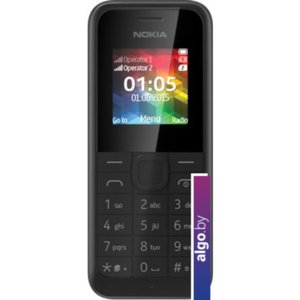 Мобильный телефон Nokia 105 Dual SIM Black