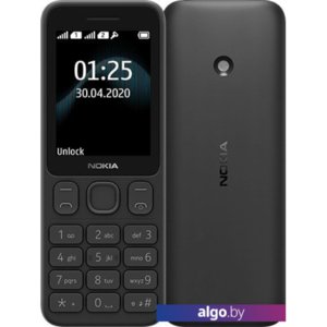 Мобильный телефон Nokia 125 Dual SIM (черный)