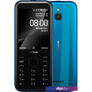 Мобильный телефон Nokia 8000 4G Dual SIM (синий)