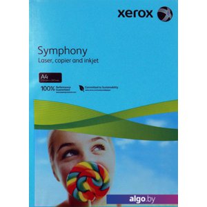 Офисная бумага Xerox Symphony Aqua Blue A4, 500л (80 г/м2) [003R94120]