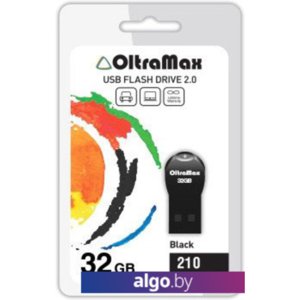 USB Flash Oltramax 210 32GB (черный) [OM-32GB-210-Black]