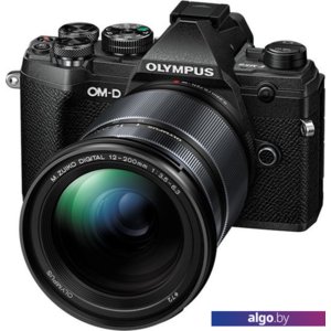 Беззеркальный фотоаппарат Olympus OM-D E-M5 Mark III Kit 12-200mm (черный)