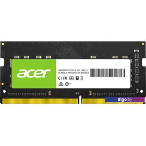 Оперативная память Acer SD100 8ГБ DDR4 3200 МГц BL.9BWWA.206