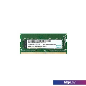 Оперативная память Apacer 4GB DDR4 SODIMM PC4-17000 AS04GGB13CDTBGH