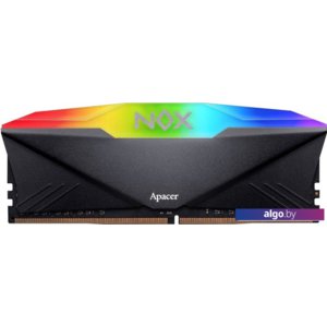 Оперативная память Apacer NOX RGB 8GB DDR4 PC4-25600 AH4U08G32C08YNBAA-1
