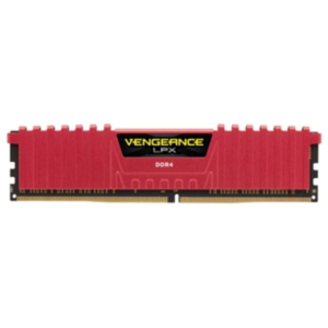 Оперативная память Corsair Vengeance LPX Red 4GB DDR4 PC4-19200 (CMK4GX4M1A2400C14R)