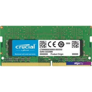 Оперативная память Crucial 8GB DDR4 SODIMM PC4-21300 CT8G4S266M