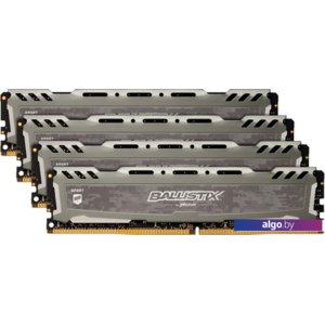 Оперативная память Crucial Ballistix Sport LT 4x16GB DDR4 PC4-21300 BLS4K16G4D26BFSB