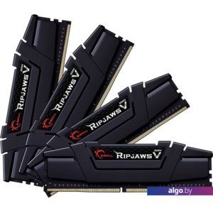 Оперативная память G.Skill Ripjaws V 4x34GB DDR4 PC4-25600 F4-3200C16Q-128GVK