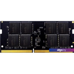 Оперативная память GeIL 16GB DDR4 SODIMM PC4-19200 GS416GB2400C17SC