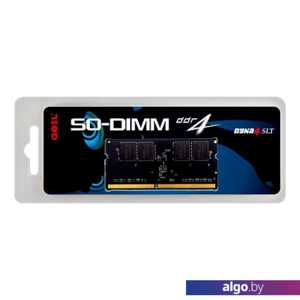 Оперативная память GeIL 4GB DDR4 SODIMM PC4-19200 GS44GB2400C17SC