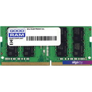 Оперативная память GOODRAM 16GB DDR4 SODIMM PC4-21300 GR2666S464L19/16G