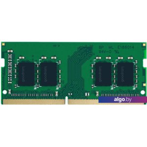 Оперативная память GOODRAM 16GB DDR4 SODIMM PC4-25600 GR3200S464L22/16G