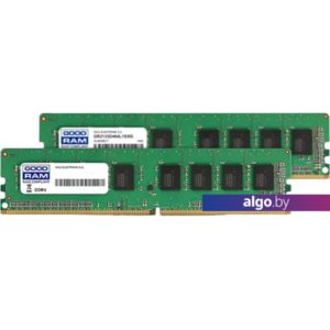 Оперативная память GOODRAM 2x8GB DDR4 PC4-19200 GR2400D464L17S/16GDC