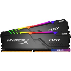 Оперативная память HyperX Fury RGB 2x16GB DDR4 PC4-21300 HX426C16FB4AK2/32