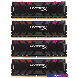 Оперативная память HyperX Predator RGB 4x8GB DDR4 PC4-23400 HX429C15PB3AK4/32