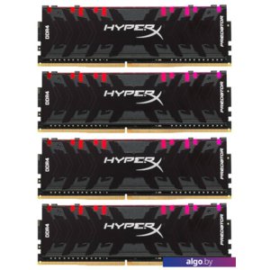 Оперативная память HyperX Predator RGB 4x8GB DDR4 PC4-24000 HX430C15PB3AK4/32