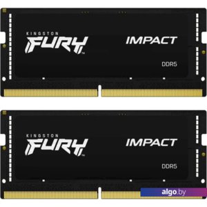 Оперативная память Kingston FURY Impact 2x16 ГБ DDR5 4800 МГц KF548S38IBK2-32