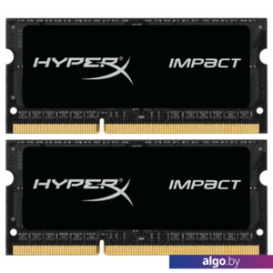 Оперативная память Kingston HyperX 2x8GB DDR3 SO-DIMM PC3-15000 (HX318LS11IBK2/16)