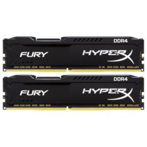 Оперативная память Kingston HyperX FURY 2x16GB DDR4 PC4-19200 [HX424C15FBK2/32]