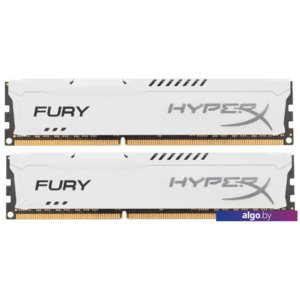 Оперативная память Kingston HyperX Fury White 2x4GB KIT DDR3 PC3-14900 (HX318C10FWK2/8)