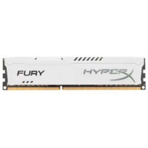 Оперативная память Kingston HyperX Fury White 4GB DDR3 PC3-10600 (HX313C9FW/4)