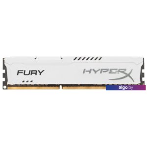 Оперативная память Kingston HyperX Fury White 8GB DDR3 PC3-14900 (HX318C10FW/8)