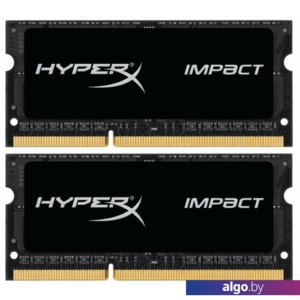 Оперативная память Kingston HyperX Impact 2x4GB DDR3 SODIMM PC3-17000 (HX321LS11IB2K2/8)
