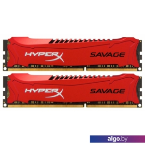 Оперативная память Kingston HyperX Savage 2x4GB KIT DDR3 PC3-14900 (HX318C9SRK2/8)