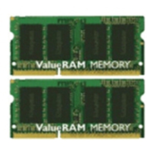 Оперативная память Kingston ValueRAM 2x4GB KIT DDR3 SO-DIMM PC3-10600 (KVR13S9S8K2/8)