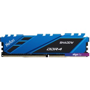 Оперативная память Netac Shadow 16ГБ DDR4 2666 МГц NTSDD4P26SP-16B