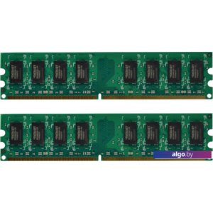 Оперативная память Patriot Signature 2x2GB KIT DDR2 PC2-6400 (PSD24G800K)