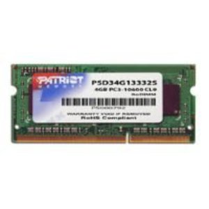 Оперативная память Patriot Signature 4GB DDR3 SO-DIMM PC3-10600 (PSD34G13332S)