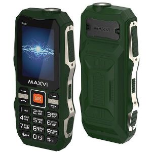 Мобильный телефон Maxvi P100 (зеленый)