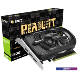 Видеокарта Palit GeForce GTX 1650 StormX+ 4GB GDDR5 NE5165001BG1-1170F