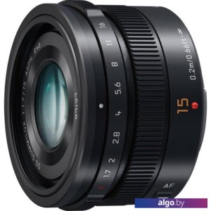 Объектив Panasonic LEICA DG SUMMILUX 15mm F1.7 ASPH. (черный)