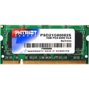 Patriot 1GB DDR2 SODIMM PC2-6400 [PSD21G80082S]